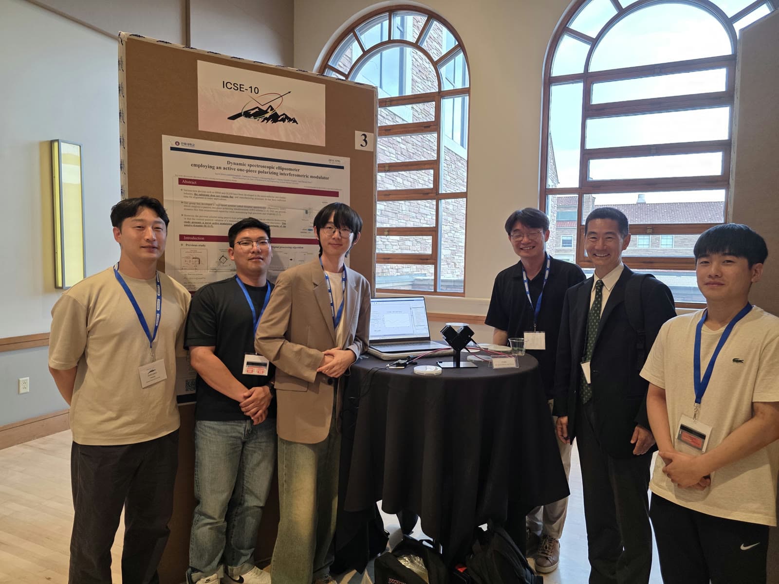 The Optical Metrology Lab group at ICSE.